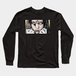 a woman's gaze Long Sleeve T-Shirt